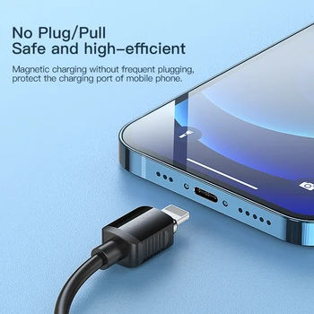 KUULAA Magnetna s Kablom C Micro USB Kabel Za iPhone Magnet USB C Kabel za Sinhronizacijo Podatkov, Kabel za Samsung Xiaomi Polnjenje prek kabla USB Žična