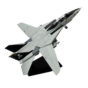 1:100 1/100 Obsega NAS Grumman F-14 Tomcat Borec Diecast Kovinski Letalo Letalo Letalo Modela Otrok Igrača Zbirka Darilo
