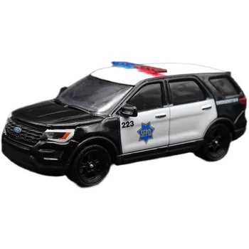 1/64 GREENLIGHT Ford explorer 2016 San Francisco Policija Paint limited edition Kolekcije diecasting aolly refitted modela avtomobila