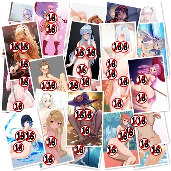 10/30/50/100 kozarcev Odraslih Seksi Anime Waifu Uncensored Hentai Nalepke za Kitaro Prtljage Laptop Decals Grafiti Nalepke, Igrače, Darila