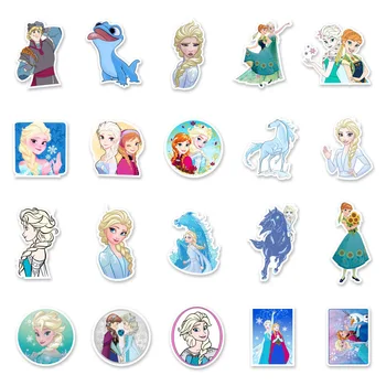 10/30/50pcs Disney Film, Zamrznjeno, Risanka Nalepke Estetske Princesa Elsa Decals DIY Notebook Laptop Tablet PVC Otroci Nalepke Pack