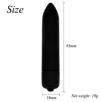 10 Hitrost Mini Bullet Vibrator za G Spot Vibracije Vagine, Klitoris stimulator Dildo, vibrator za Odrasle sex Igrače za ženske Masturbacija