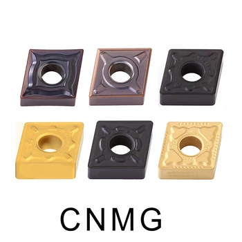 10Pcs/veliko CNMG volframov karbid vstavi spodbujanje CNMG120408 PM DM EF za P K M CNMG12 rezalno orodje cnc Struženje ploščo