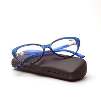2021 Nov Blue Ray Dokaz Presbyopic Očala Žensk Pearl Elegantno Obravnavi Očala Lahka in Težka Celoten Okvir Očal + 1.0 4.0