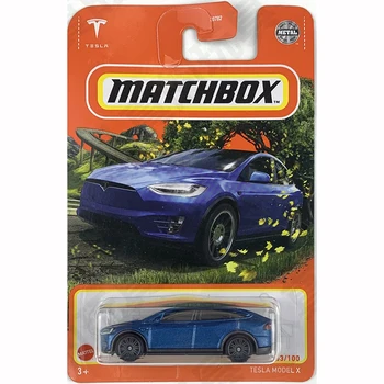 2022 Matchbox Avtomobilov TESLA MODEL X 1/64 Kovin Die-cast Zbirka Model Igrača Vozil