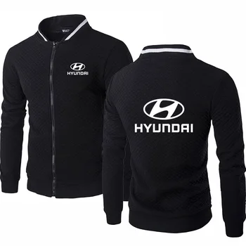 2022 Pomlad jesen jakna moški hyundai avto logotip tiskanja harajuku oblačila visoke kakovosti bombaž baseball jakna moški puloverji m