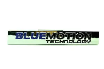2PC BLUEMOTION Rešetka Fender Avto Simbol Za Golf, Scirocco MK3 Polo Avto Značko Avto Styling