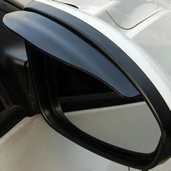 2pcs Avto Styling Rearview mirror dež obrvi za Skoda Octavia A2 A5 A7 Fabia Hitro Odlično Yeti Roomster