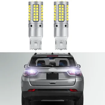 2PCS Canbus, Za Jeep Compass 2018 2019 2020 2021 2022 LED Varnostno kopiranje Obračalni Super Svetla LED Luči