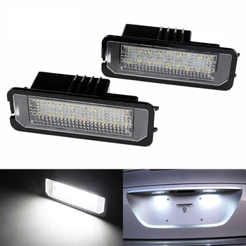 2Pcs/niz Napak LED Številka Licence Ploščo Luč za Bentley Continental/Mulsanne/Sinje 07UP/Brooklands High Power