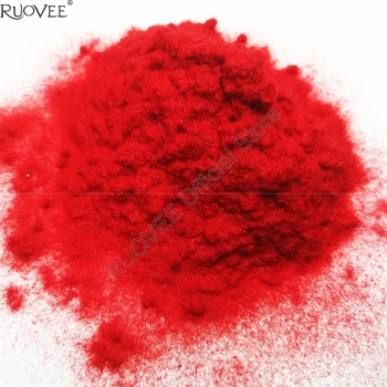 50 g/vrečko x 3D Čisto Nov Red Zgrinjati Villus Prah za Nail Art-Brezplačna Dostava na Debelo