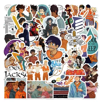 50 Listov Anime Percy Jackson Nalepke za Prtljago Priročnik Telefon Primeru Računalnik Dekoracijo Nepremočljiva DIY Nalepke Igrače