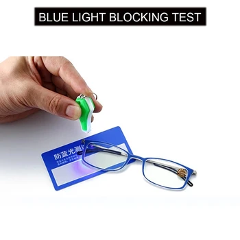 Anti Modra Svetloba Obravnavi Očala Prenosni Kvadratnih Presbyopia Očala Z Ohišjem, Ki Je Tanek Recept Očala Očala Moški Ženske+3.5