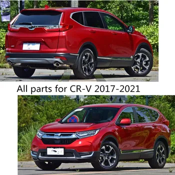 Avto Slog Nerjaveče Jeklo/ABS Chrome Zadnja Vrata vrata prtljažnika Okvir Tablice Trim Trunk Deli Za Hondo CRV CR-V 2017 2018 2019 2020 2021