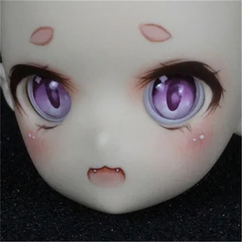 BJD lutka oči so primerni za 8, 10, 12, 14 mm postopno pearl mačka oči MDD majhne iris zver oči lutka dodatki