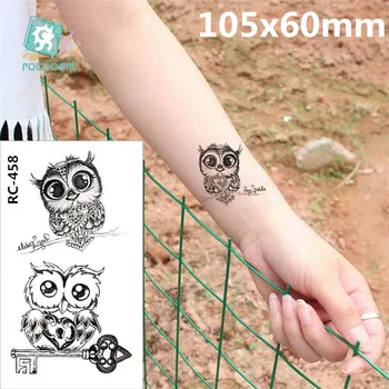 Body Art nepremočljiva začasne tetovaže papir ženske preprosto 3d MAČKA design majhne tattoo nalepke Trgovini RC-458