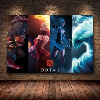 Brez okvirja Plakat Dekoracijo slika DOTA2 na HD Platno platno stensko slikarstvo umetnost platno wall art platno
