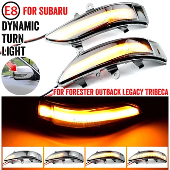 Dinamični Blinker Strani Ogledalo LED Obrnite Signalna Lučka Za Subaru Outback Legacy 2008 2009 2010 2011