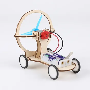 DIY Aerodinamične Avto otroški Zbor Model Ročno Tehnologije Manjših Proizvodnih Fizika Preizkus Materiala Paket