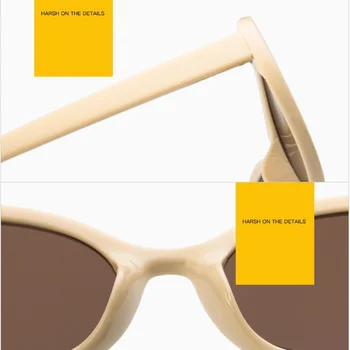 DYTYMJ Letnik Okrogla sončna Očala Ženske Luksuzne blagovne Znamke Oblikovalec sončna Očala Ženske 2022 Visoke Kakovosti Ovalne Očala Gafas De Sol Hombre
