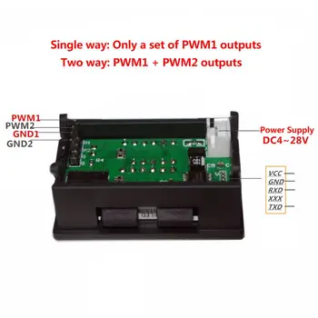 Enotni Signal PWM Generator Frekvenca Impulza Ciklus Nastavljiv Modul 1 hz-160Khz