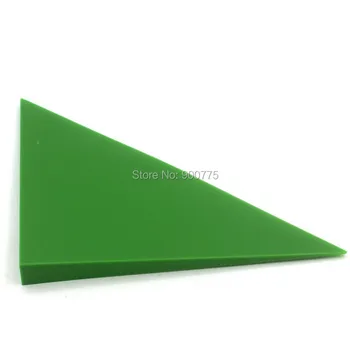 Foosball Miza Trikotnik Listov -4PCS igre za Odrasle Standard tabela 230*325 mm, Bela/Zelena(neobvezno)