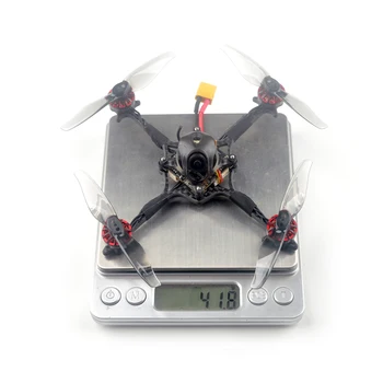 HappyModel Crux3 CrazybeeX 4in1 all-in-one 5A 200mW Caddx Ant 1200TVL EX1202.5 KV6400 1-2S 115mm 3inch Zobotrebec FPV Freestyle Brnenje