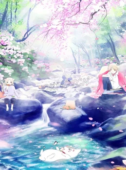 Hayao Miyazaki Anime Diamond Slikarstvo Natsume Prijatelji Računov Navzkrižno Šiv 5D Japonski Znak Vezenje Mozaik Sliko