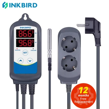 Inkbird ITC-310T-B Hit Samodejno 12 Obdobjih Časovnik Temperaturni Regulator s Programabilni Števec Funkcija&En/Cikel Mode