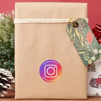 Instagram uporabniško ime Nalepke poslovne, promocijske, po Meri
