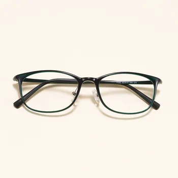Južnokorejski Moški Letnik Ultra-lahkih Ogljikovih Volfram Jekla Okvir Očal Ženske Dekorativni Majhne Ovalne Očala za Kratkovidnost Očala