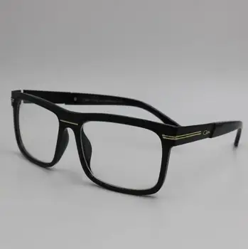KAPELUS luksuzni sončna očala Moških in žensk kvadratni okvir očal je črno ploščo sončna očala 627 ujemanje črno usnje polje