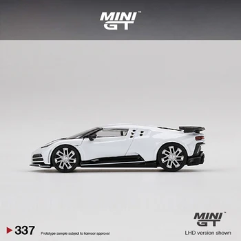 MINI GT 1:64 Model Avtomobila Centodieci Zlitine Die-Cast Super Avtomobila - Bela #337 LHD