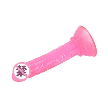 Mini Mehkega Jelly Dildos Majhen Umetni Bedak Pokal Penis, Vagina Analni Čep Sex Igrače za Ženske Masturbator Odraslih Igrače Igre