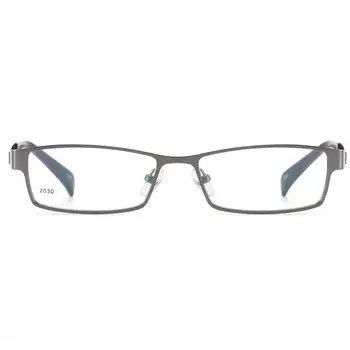 Moda Celoten Okvir Kovinski Pravokotne Očala Okvirji Za Moške S Recept Multifokalna Očala Za Kratkovidnost Leče