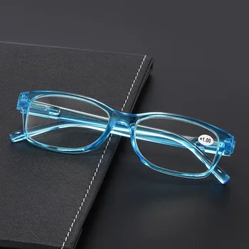 Moda Pregleden Smolo Obravnavi Očala Moda Majhno Polje Unisex Anti-Blu-ray Obravnavi Očala 4 Barvne Možnosti