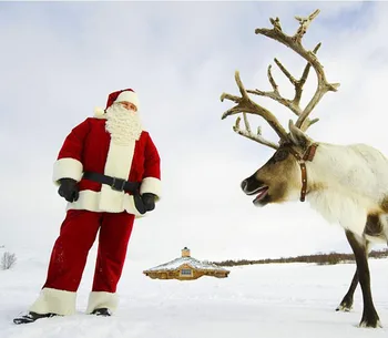 Modno Oblikovanje Vroče Prodaje Božični Kostum za Santa Claus Obleko za Moške, Božična Obleka