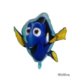 Modra Iskanje Nemo Clownfih Folija Balon Otrok Faovr prijatelj Darilo Rojstni dan Dekoracijo Baby Tuš Darilo Stranka Dobave Boy Toy