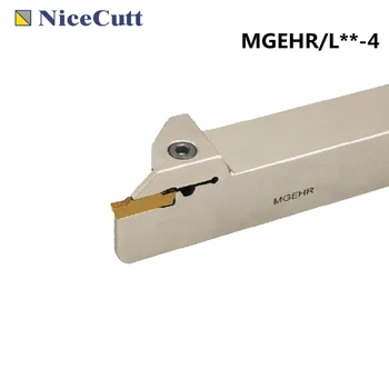 Nicecutt MGEHR/L**-4 Cut-Off Utorov Imetnik Stružnice Rezanje Stružnica Orodja Za Vstavi MGMN400