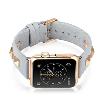 Nova Zasnova Zakovice Slog Pasu za Apple Watch Band Serije 8 7 6 SE 5 4 3 Usnjeni Trak Ultra 49 mm 41mm 45 mm 40 mm 44 Zapestnica