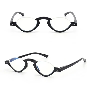 Novi Anti-modra Objektiv Pol Okvir Obravnavi Očala High-end Novih Modnih Očal Okvir Letnik Visoke Kakovosti +1+1.5+2+2.5+3+3.5