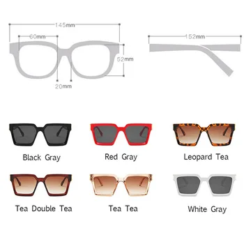 OLOPKY 2022 Kvadratnih sončna Očala Moških Luksuzne blagovne Znamke Oblikovalec Moških Očala Luksuzni Retro Visoke Kakovosti UV400 Gafas De Sol Hombre