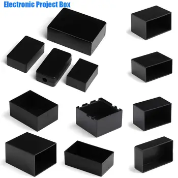 Plastični Nepremočljiva Black DIY Stanovanj Instrument Primeru Plastike Elektronskih Projekta Polje Električni Material Dropshipping