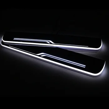 Po meri Logo Za Hyundai Elantra Avante OGLAS 2017 - 2020 Gibljejo LED Dobrodošli Pedal Avto Izvažajo Ploščica Pedal Vrata Polico Pot Svetlobe