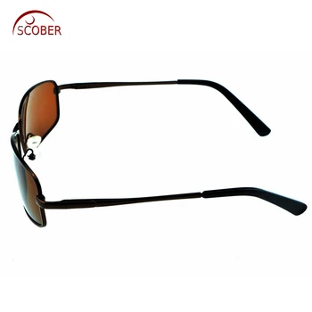 Pravokotne Rjava Polarizirana Sončna Očala Polaroid Leče Očala Spomladanski Tečaj Vožnje Letnik Moški Google Očal