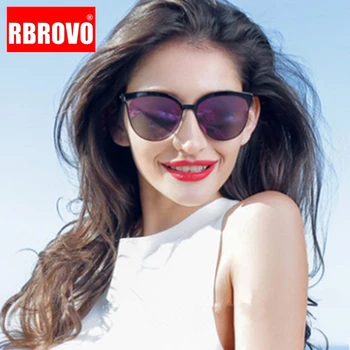 RBROVO 2021 Modno Razkošje sončna Očala Ženske Candy Barve sončna Očala Classic Vintage Prostem Ulica Premagal Oculos De Sol Feminino