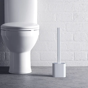 Silikonske Ščetine Ščetko za Stenske Imetnik brosse toilette escobilla bano Umivalnici, Orodje za Čiščenje Kopalniške Opreme