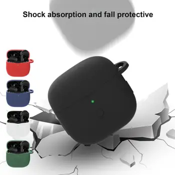 Silikonski Lupini Zaščitni Pokrov Za Soundpeats Zraka 3 Brezžični Modri zob Slušalka Shockproof Prenosne Slušalke Zaščitni Pokrov