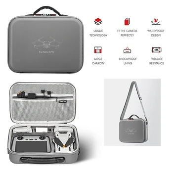 STARTRC Nastavljiv Prenosni Zaščitna torbica Daljinski upravljalnik Baterije Brnenje Telo za Shranjevanje Torbice za DJI Mini Pro 3