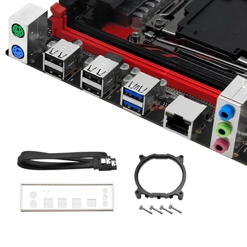 STROJNIK E5 RS9 Motherboard LGA 2011-3 Set Komplet Z Xeon E5 Razdaljo 2670 V3 CPU Procesor 32 G=4*8G DDR4 ECC RAM Pomnilnika Štiri-Kanalni USB